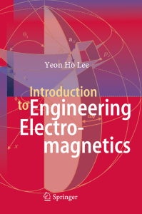 Introduction to Engineering Electromagnetics Textbook