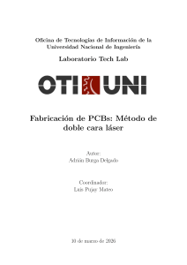 M&eacute;todo de doble cara l&aacute;ser para fabricar PCBs