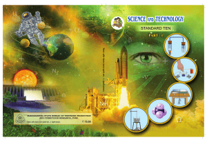 Science and Technology Textbook for Class 10 Part 1