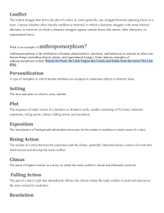 Literary Terms Glossary: Conflict, Plot, Theme