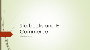 Starbucks E-Commerce Case Study