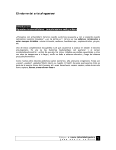 El retorno del artista/ingeniero: ensayo sobre la uni&oacute;n de arte e ingenier&iacute;a