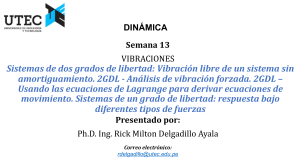 Din&aacute;mica de Ingenier&iacute;a: Vibraciones - Sistemas 2GDL