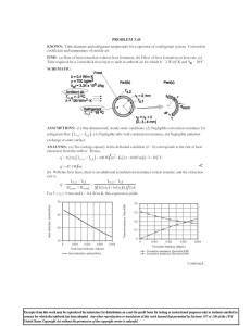 Problem 3.45: Heat Extraction in Refrigerant System with Frost