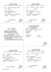 Certificat de scolarit&eacute; Universit&eacute; d'Aix-Marseille 2025/2026