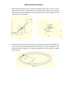Hibbeller's Book Problems: Physics Kinematics