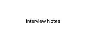 Interview Notes on Observability, IaC, and CI/CD