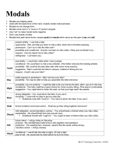 Modals-