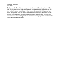 Essay on Nikole Hannah-Jones' Work