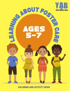 Learning About Foster Care Coloring Book (Ages 5-7)