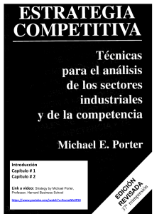 Estrategia Competitiva: An&aacute;lisis de Sectores e Industrias