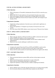 Network Security Exam Questions