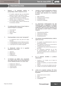 Examen de Psicopatolog&iacute;a APIR