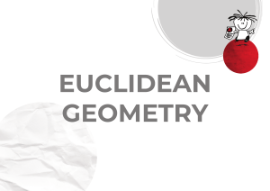 Euclidean Geometry Textbook: Theorems, Proofs, & Exam Questions (Gr 8-12)