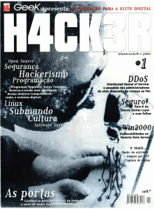 Revista H4CK3R: Tutoriais de DDoS, SSL e Seguran&ccedil;a Cibern&eacute;tica