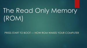 Read Only Memory (ROM) - How It Boots Your Computer