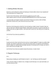 Freelance Email Templates: Reviews, Followups, Scaling