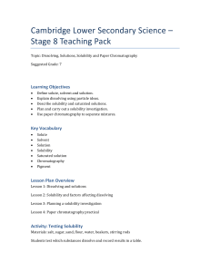 Cambridge Stage 8 Science Teaching Pack