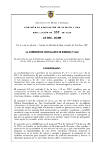 Resoluci&oacute;n 237 2020: C&oacute;digo de Medida GLP