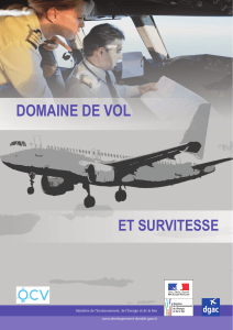 Domaine de vol et survitesse : guide technique pour pilotes