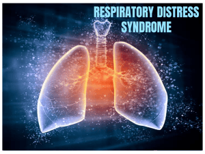 Respiratory Distress Syndrome in Newborns