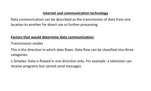 Internet and Communication Technology Basics
