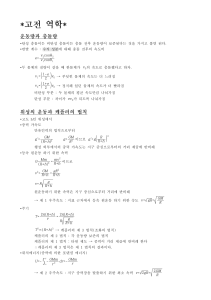 고전 역학: 운동량, 위성 운동, 열역학, 전자기학