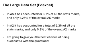 Edexcel Large Data Set Study Guide for AS/A2 Stats