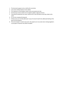 Research Paper Feedback: Draft Corrections & Improvements
