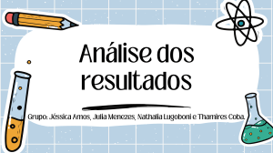 An&aacute;lise de Resultados: &Iacute;ndice de Iodo, Acidez e Esterifica&ccedil;&atilde;o