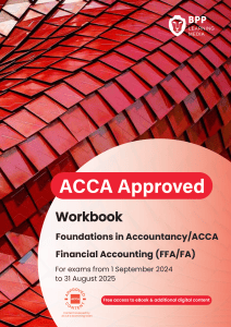 ACCA FFA/FA Financial Accounting Workbook 2024-2025