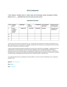 SOF for Inamasa Technamic Solutions Pvt.Ltd