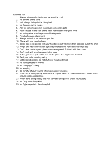Etiquette 101: Dining Rules & Manners Guide