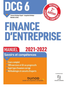 DCG 6 Finance d'Entreprise : Manuel 2021-2022