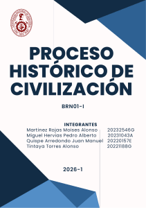 Proceso Hist&oacute;rico de Civilizaci&oacute;n - Universidad Nacional de Ingenier&iacute;a