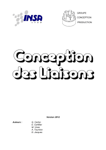 Conception des Liaisons - INSA Lyon 2012