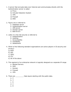Information Security Quiz Questions