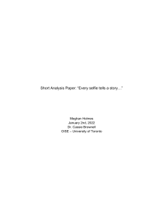 Youth Identity & Social Media in Education: A Research Paper
