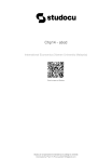 Chapter 14: Exchange Rates & Foreign Exchange Market
