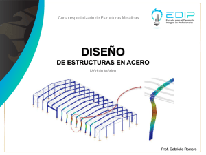 Dise&ntilde;o de Estructuras en Acero - M&oacute;dulo Te&oacute;rico