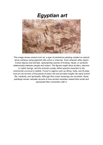 Egyptian Art: Ancient Rock Paintings