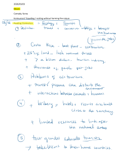 Ecotourism Study Notes: Definition, Examples, Problems