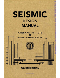 AISC Seismic Design Manual 4th Edition 2024