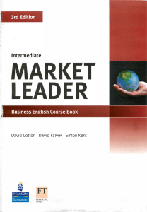 Market Leader Intermediate Business English Course Book 3rd Edition