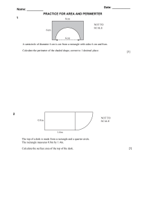 Area and Perimeter Practice Worksheet