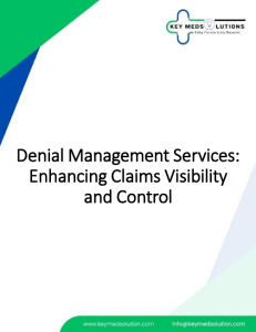 Denial Management Services: Enhancing Claims Visibility and Control