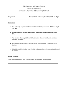 ES 1021B Engineering Materials Assignment - Western Ontario