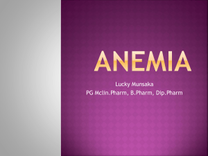 Anemia: Causes, Symptoms, and Treatments