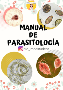 Manual de Parasitologia: Protozoarios e Helmintos