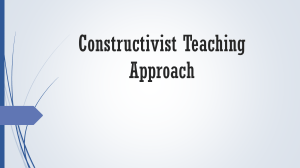 Constructivist Teaching Approach: Key Features & Methods